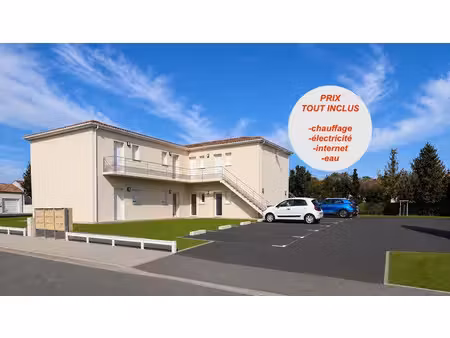 location meublée appartement 1 pièce 16 m² à niort (79000)  415 €