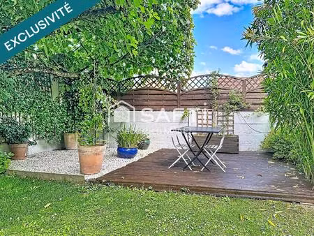 appartement duplex avec jardin privatif