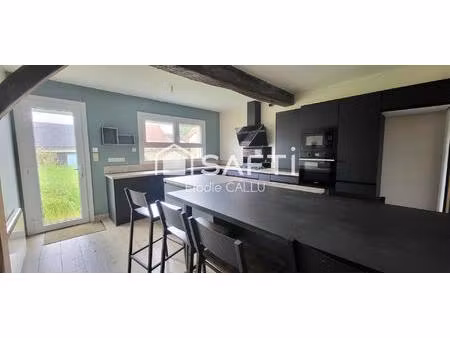 maison familiale avec grand terrain