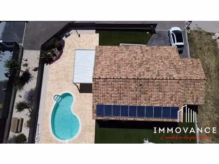 claret : villa récente 3 chambres avec piscine et garage