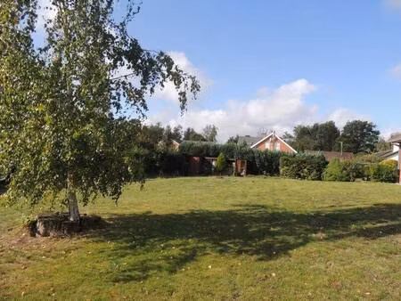 terrain constructible viabilisé à vendre