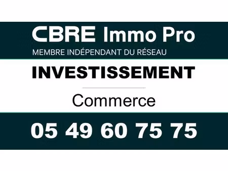 vente/location commerce niort 138 m²