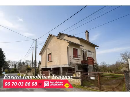 vente maison 4 pièces 60 m² à chamberet (19370)  56 000 €