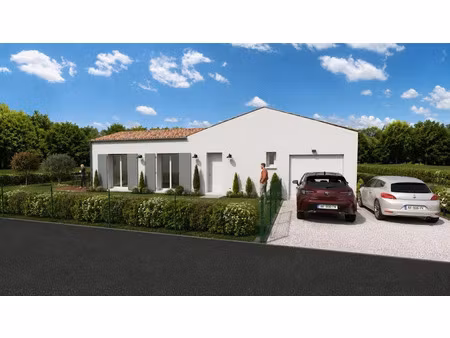 vente maison neuve 3 pièces 71 m² à saint-romain-de-benet (17600)  198 600 €