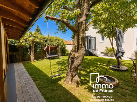 maison bondy 7 pièces sous-sol total jardin et terrasse