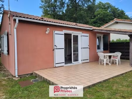 ecuras (16220) : maison 39.4m2 dans village tous services