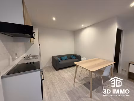 location appartement 1 pièce 29m² avesnes sur helpe 59440
