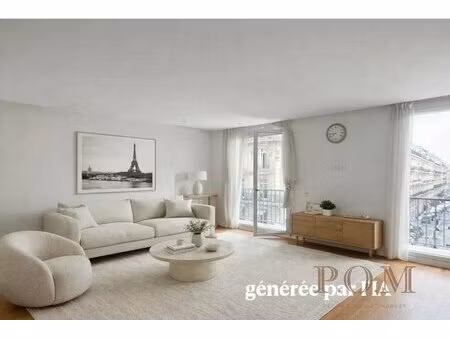 appartement 65 m2 avec balcon filant  paris 8ème-triangle d'or