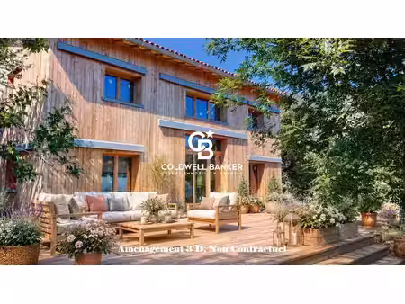 maison contemporaine à ossature bois conçue selon des principes bioclimatiques – projet à.