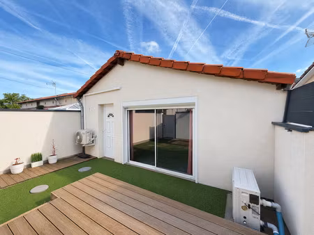 maison t2 bis/t3 de 53 m2 avec jardin