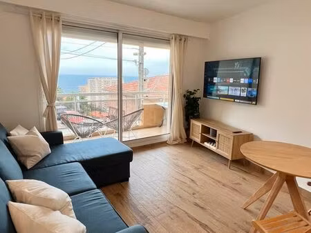 apartement 3p - vue sur mer - 5min de monaco