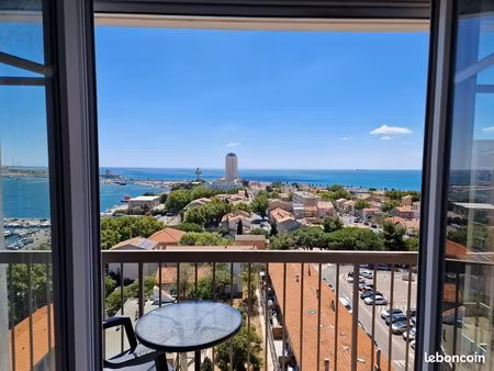t1 meublé vue sur mer