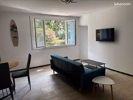 t3 meublé et équipé refait à neuf saint barnabé