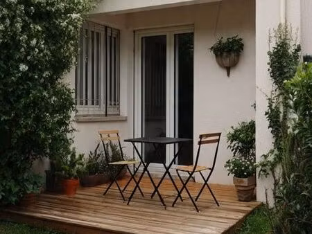 t3 parking  terrasse  bail mobilité  rez de jardin  venissieux