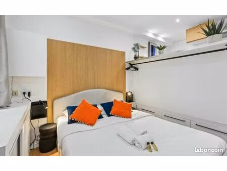 studio meublé et renové