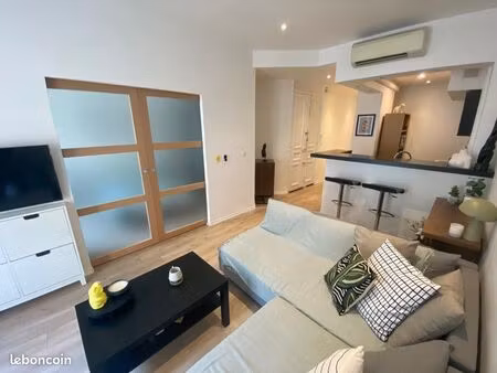 2 pièces 40m2 bail étudiant ou mobilité