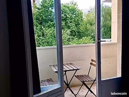 studio meublé  paris 20ème gambetta  20m2  937