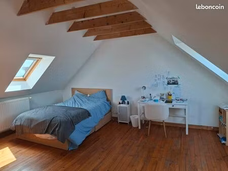 maison de ville t3 – plougastel-daoulas bourg – avec jardin