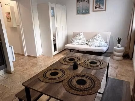 studio meublé 21 m² – résidence port soleil – saint-mandrier-sur-mer