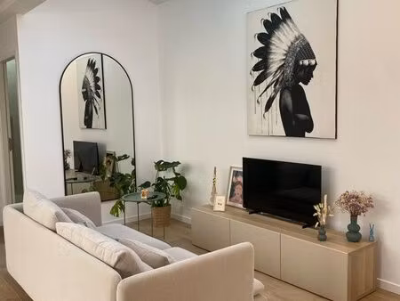 location d’un joli appartement t3  bien meublé et équipé avec un très bon emplacement