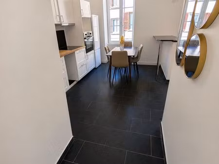 grand t1bis lumineux - entièrement meublé – 36 m² – rénové – hyper centre l’arbresle