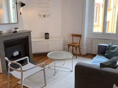 t2 meublé 40m2 - rue de gerland 69007 lyon métro jean-jaurès