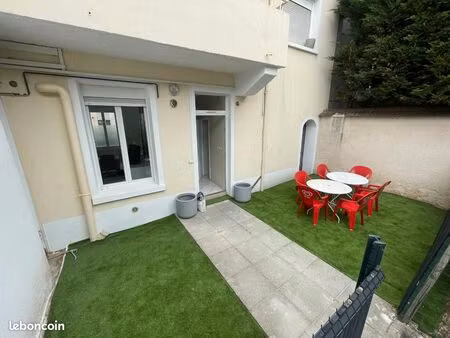 t4 meublé avec jardin