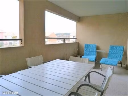 type 1 recent luynes-31m²+terrasse 13m² + vue jardin