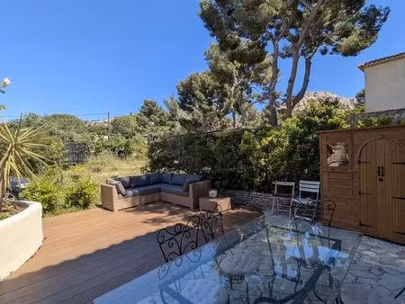 maison 2 chambres - 100m² + terrasse + jardin partagé + parking - proche calanques