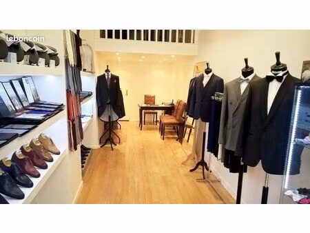 fonds de commerce prêt-à-porter 34 m²