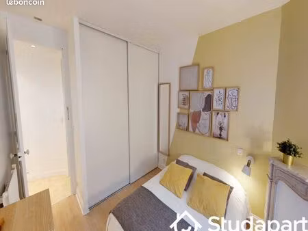 chambre 1 pièce 10 m²