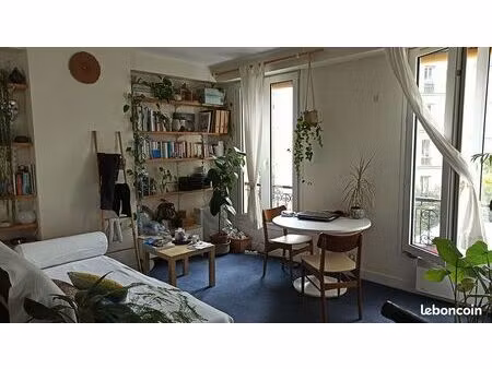 sous-location studio paris 19eme – mi-juillet à mi-septembre 2026