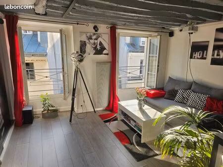 paris 2e – appartement lumineux - rue poissonnière – studio 27m2