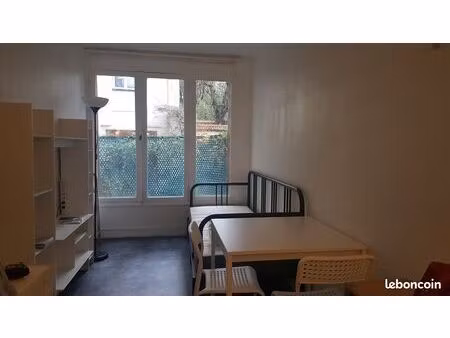 vente chambre paris 16eme  rez-de-jardin