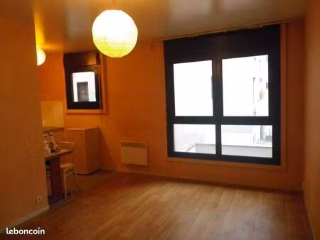 location studio 25 m² paris 75020