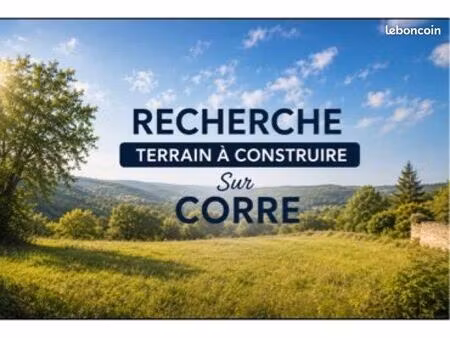 cherche terrain corre 70500