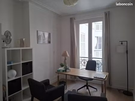 location samedi d’un bureau dans un cabinet de psychologue à paris 11ème – quartier voltai