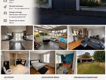maison familiale 144 m² (4 chambres) les chaumes avallon