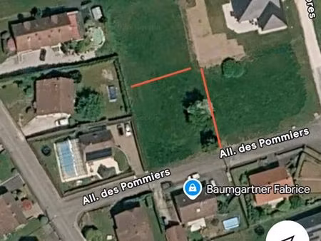 terrain constructible à vendre