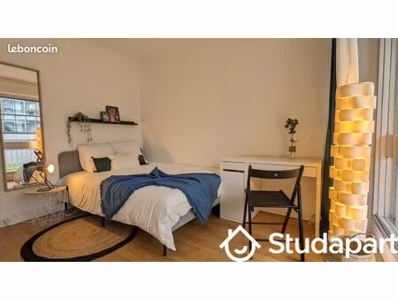 chambre 1 pièce 11 m²