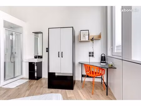 chambre 1 pièce 27 m²