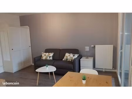t1 25m2 meublé (refait à neuf) avec terrasse  parking – eau et chauffage inclus