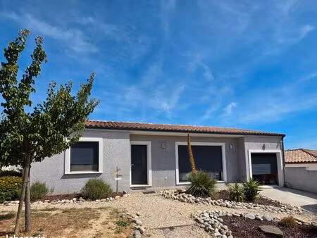 maison de plain-pied 4 pièces – 95 52 m² – dpe a / ges a – terrain 486 m²