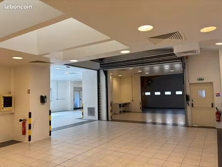 loue bâtiment avec salle blanche 250 m2
