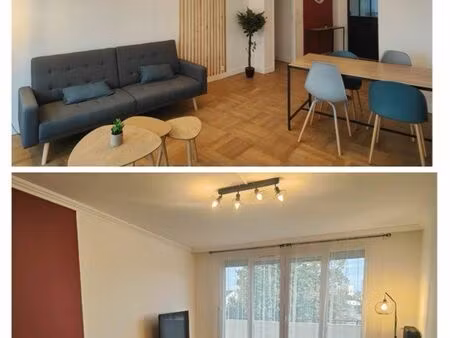 appartement t3 meublé 74m² rénové – secteur centre-ville / hôpital