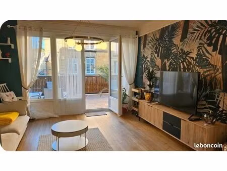 appartement avec terrasse centre ville