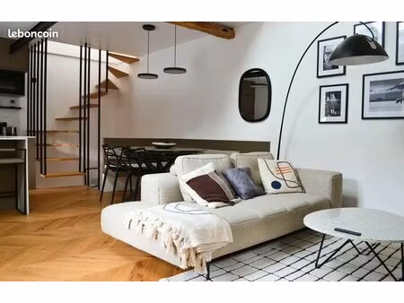superbe triplex d’architecte avec terrasse – ménilmontant (75020)