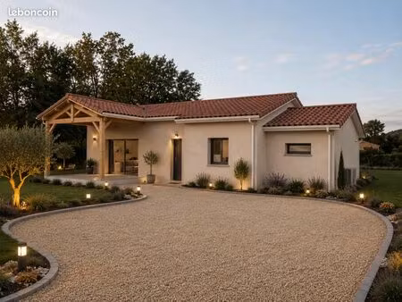 maison 89 m² charmes sur rhone