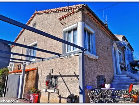 maison complétement rénovée  lumineuse avec appartement t2. quartier pasteur. a vendre car