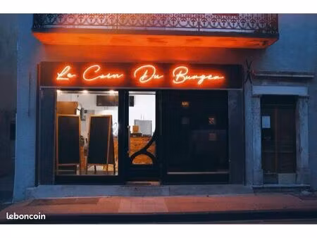 fond de commerce - restaurant snack - le coin du burger
